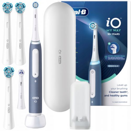  Set di spazzolini magnetici Oral-B iO Series4 My Way Ocean Blue