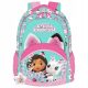  Zaino scuola multiscomparto Cat's House Gabi Kids Euroswan Sfumature di rosa