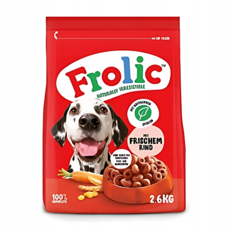  Frolic cibo secco manzo 2,6 kg