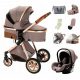  PASSEGGINO PER BAMBINI 3in1 PREMIUM SEDILE PASSEGGINO GONDOLAL LEGGERO MULTIFUNZIONALE