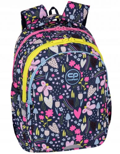  ZAINO SCUOLA COOLPACK PER RAGAZZA FIORI PRIMAVERILI