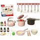  Set di giocattoli da cucina, posate, 32 pz