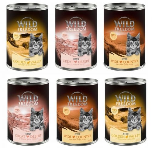  Wild Freedom Kitten Tacchino 400g