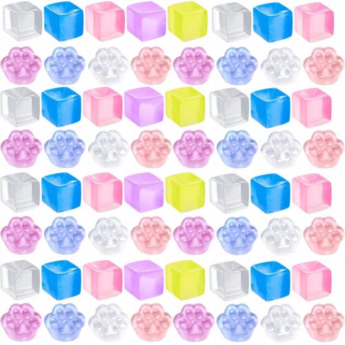  100 pz. TRASPARENTI MOCHI SQUISHY FIDGET GNIOTKI POP IT GNIOTEK