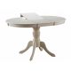  Tavolo rotondo allungabile Signal Tables 106 x 106 x 76 cm bianco