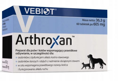  Minerali per cani Vebiot Arthroxan 60 compresse