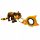  Keyrambit Keyspinner e Flexi Set Cat Kitten 3D Portachiavi Pupilla