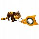  Keyrambit Keyspinner e Flexi Set Cat Kitten 3D Portachiavi Pupilla