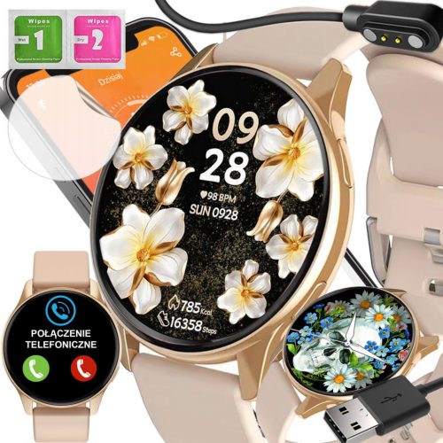  smartwatch MENU POLACCO CHIAMATE SPORT SMART WATCH OROLOGIO PRO DA DONNA