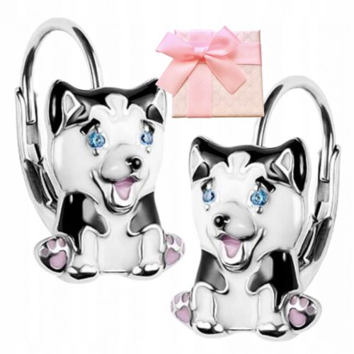  Orecchini in argento per ragazze Alola Dog