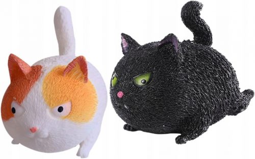  2 pezzi di palla di decompressione Kawaii Cat Frustrating Toys Filler per