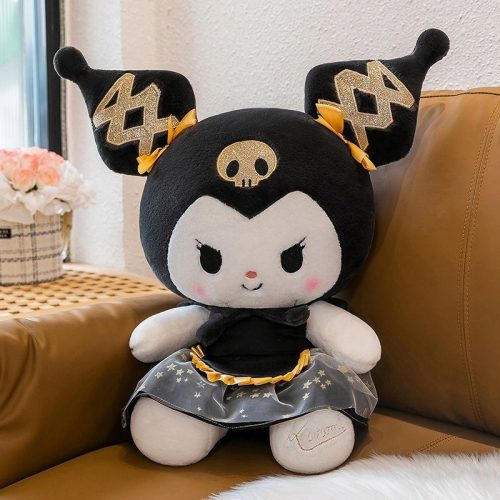  GRANDE MASCOTTE GATTO KUROMI, PELUCHE, COCCOLE ORSO CREWMATE 55 cm