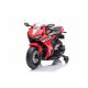  Motocicletta per bambini Honda elettrica a LED rossa a batteria