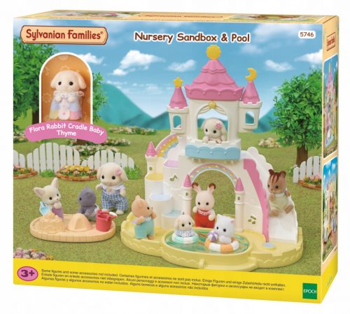  Sylvanian Families 5746 parco giochi con piscina