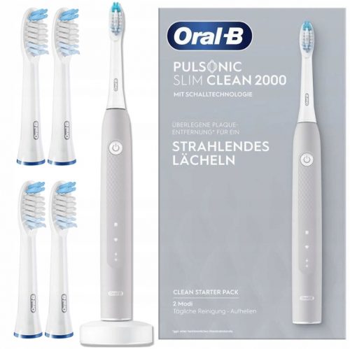  Spazzolino elettrico Oral-B Pulsonic Slim Clean 2000, grigio