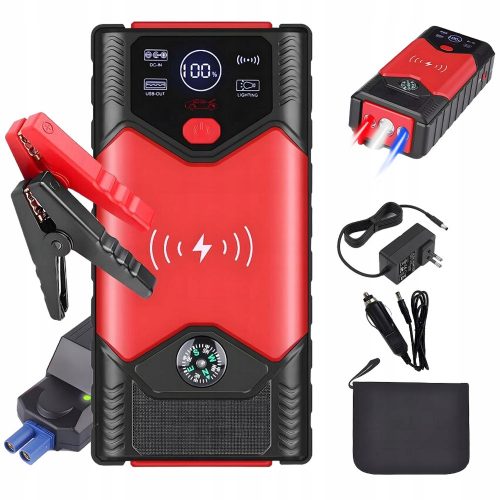  JUMP STARTER POWERBANK DISPOSITIVO DI AVVIAMENTO BOOSTER TORCIA 20000mAh 800A