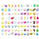  36 PEZZI LISCIO ANTISTRESS mochi squishy giocattolo fidget