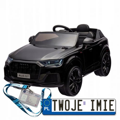  BATTERIA VEICOLO AUDI Q7 NEW LIFT CERCHI IN ECO PELLE EVA BLUETOOTH MP3 SEDILI