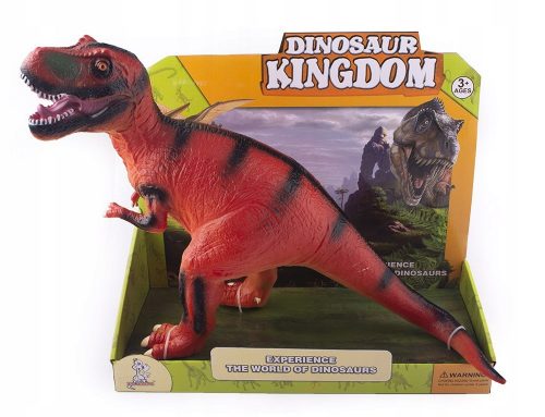  DINOSAURO T-REX GRANDE FIGURA IN GOMMA SONORA 55CM