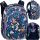  Zaino scolastico multiscomparto 25l CoolPack