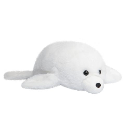  Peluche cucito a mano Seal Mascot All About Nature Verde 30 x 8 cm