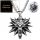  COLLANA THE WITCHER, AMULETO DEL LUPO, ACCIAIO INOSSIDABILE 316