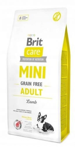  Brit Care Dog MINI Grain Free Adult Agnello Cibo per cani Agnello 7kg