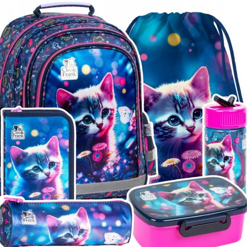  Zaino scuola multiscomparto Derform Sfumature di viola, Sfumature di azzurro, Sfumature di rosa, Multicolor 18 l + 5 altri prodotti