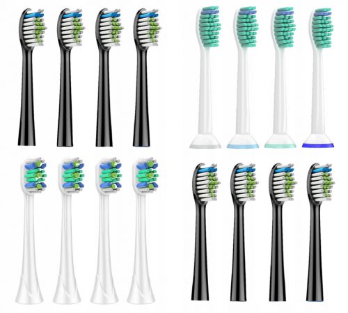  16 punte per la testina per lo spazzolino sonico PHILIPS Sonicare MIX