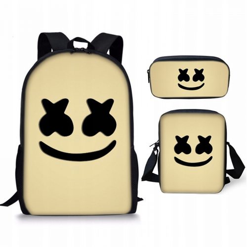  DJ MARSHMELLO SET SCUOLA ZAINO A4 BORSA ASTUCCIO