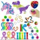  SET DI GIOCATTOLI ANTISTRESS FIDGET TOYS BUBBLE 40 pezzi regalo