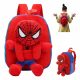  ZAINO PELUCHE PER BAMBINI IN ETÀ PRESCOLARE 2in1 CON PELUCHE MASCOTTE SPIDERMAN IN REGALO