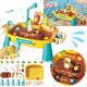  Gioco di pesca per lavello da cucina Set di canne da pesca per bambini Acqua interattiva