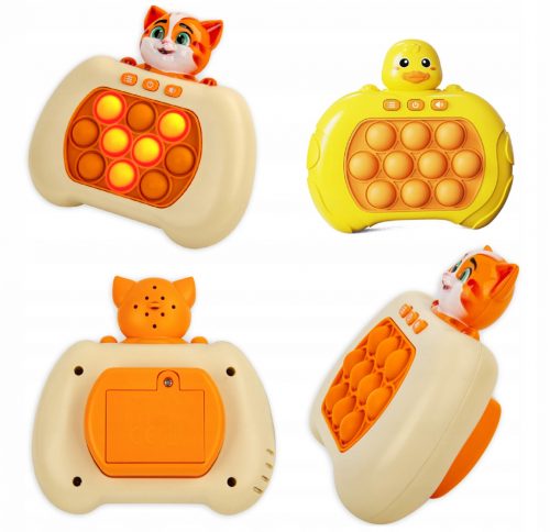  Gioco arcade POP IT Antistress CAT DUCK Gioco Set brillante