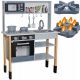  Cucina in legno per bambini PIANO COTTURA + accessori + lavello + microonde