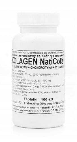  NatiCol Collagene + Acido Ialuronico + Condroitina + Vit C Podkowa Compresse