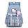  Zaino scuola multiscomparto Hello Kitty Alibaba Import Sfumature di viola, Sfumature di blu, Sfumature di rosa, Multicolor