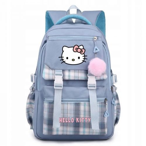  Zaino scuola multiscomparto Hello Kitty Alibaba Import Sfumature di viola, Sfumature di blu, Sfumature di rosa, Multicolor