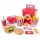  HAMBURGER IN LEGNO FASTFOOD HAPPYMEAL GRANDE SET divertente in cucina