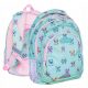  Zaino scuola multiscomparto AstraBag Sfumature di rosa, Sfumature di verde, Multicolor 20 l