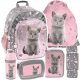  Zaino scuola multiscomparto Paso Sfumature di rosa, Sfumature di grigio e argento, Multicolore 19 l + 5 altri prodotti