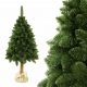  Pino NATURALE su TRONCO, albero di Natale artificiale 220 cm