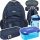  Zaino scuola multiscomparto ST.RIGHT Shades of blue 26 l + 3 altri prodotti