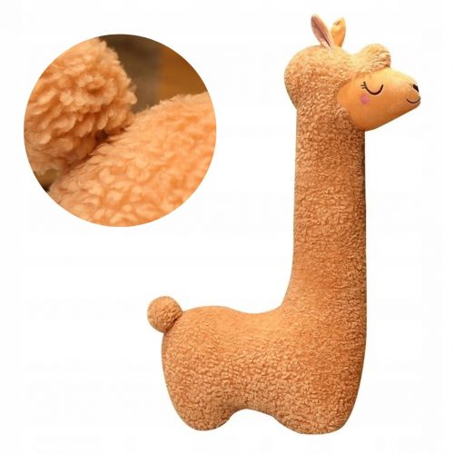  CUSCINO DI PELUCHE DI ALPACA SOFFICE E MORBIDO MASCOTTE LAMA GRANDE M 100 cm