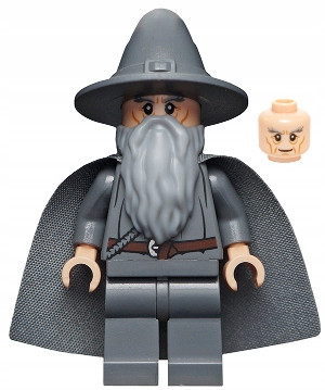  LEGO IL SIGNORE DEGLI ANELLI LA FIGURA HOBBIT GANDALF DIM001 LOTR NUOVO