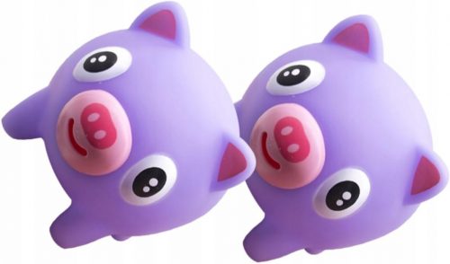  2 pezzi Mini Pig Toys Giocattoli da spremere portatili Giocattoli per