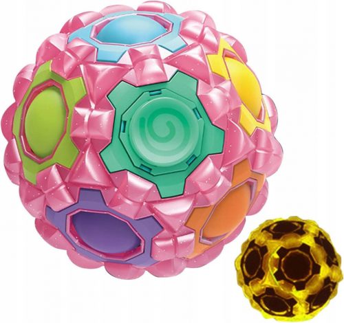  Fidget Ball Puzzle, Noctilucous Revolving Ball Fidget Toy Puzzle,