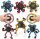  Fidget Finger Hand Spinner Robot deformabile piccolo gadget meccanico