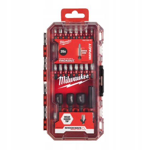  Milwaukee 4932492003 set di punte a percussione 35 pezzi