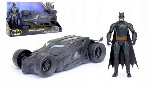  Batmobile Spin Master Batman con personaggio da 30 cm